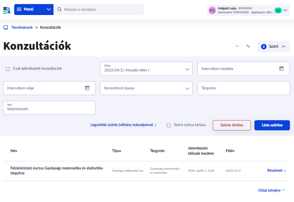 konzultációk konzultációk